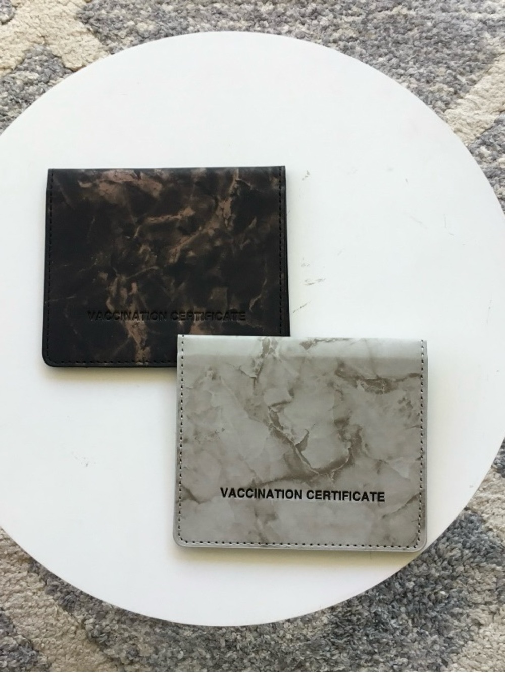 New Vaccination Card Holder, Set of 2